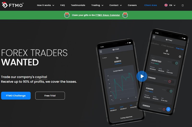 Become a funded trader with FTMO